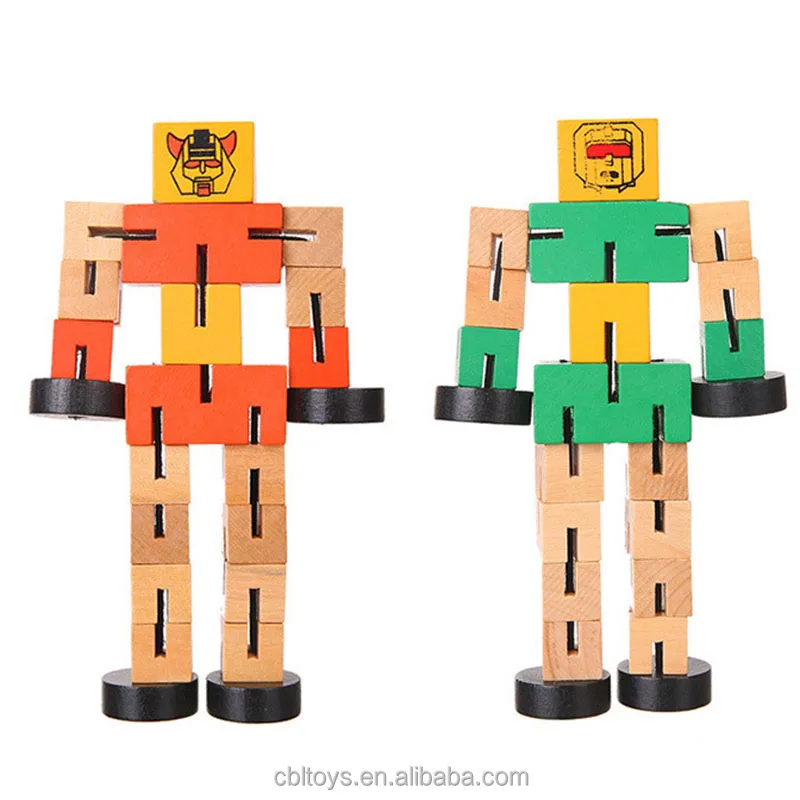 robot block toy