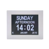 Memory Loss Ips Screen Day Clock Digital Calendar Large Extra Non-Abbreviated Day & Month Impaired Vision Digital Clock