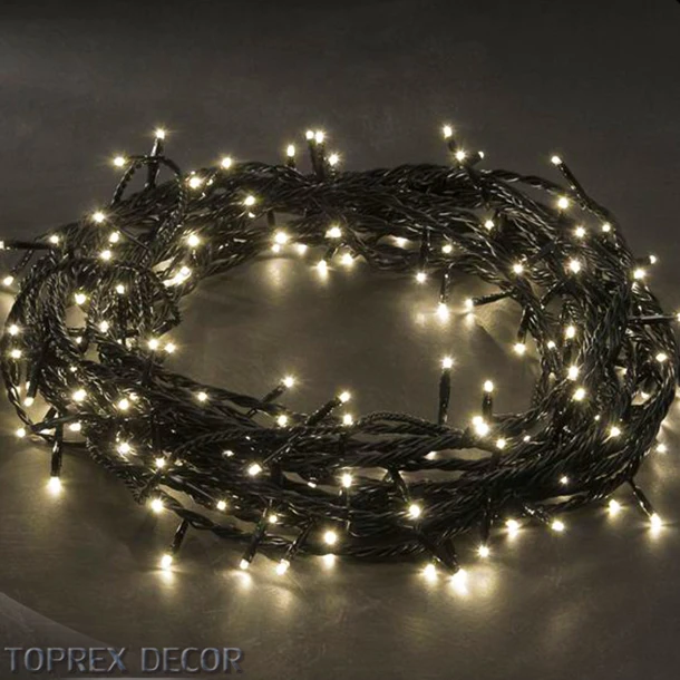 Outdoor christmas decoration led cluster string lights