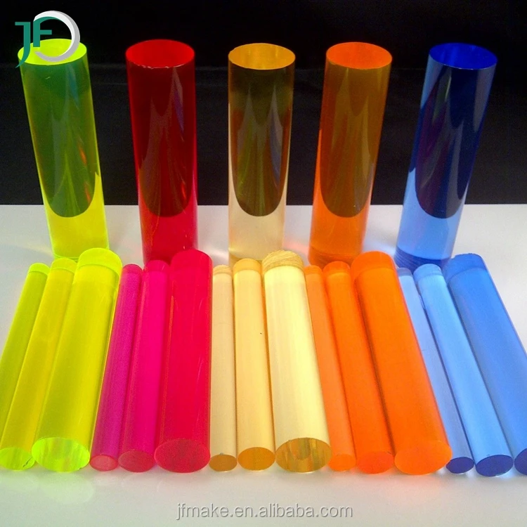Colored Threaded Plastic Acrylic Rod Buy Colored Threaded Acrylic Rod