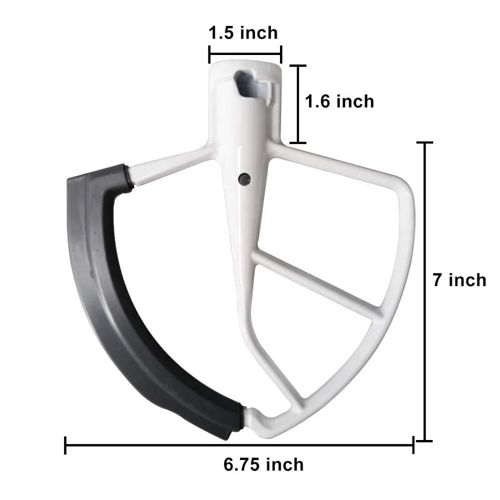 Flex Edge Beater For Ka Mixer Lift Stand Tilthead Mixers Attachment
