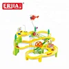 educational set multi-layer plane slot toy race track electric with music light