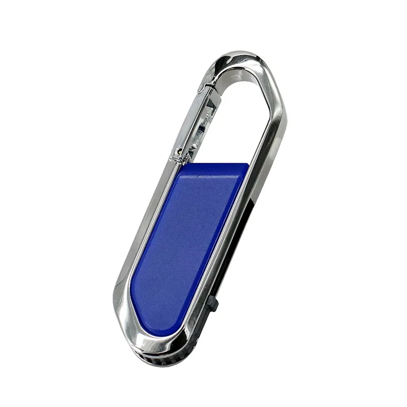 Carabiner USB Flash Drive 32GB Pen Drive Key Ring Waterproof 16GB Metal hook up USB Flash - ANKUX.COM
