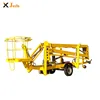 30m Mobile Hydraulic Cylinder Telescoping Boom Crane Lift Crank Arm Lift Platform