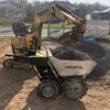 Hot Dip Galvanizinng Mini Dumper with 250KG Loading for Building Construction