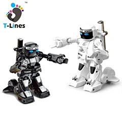 Hot sell 2.4G remote control robot toy with light and music.jpg