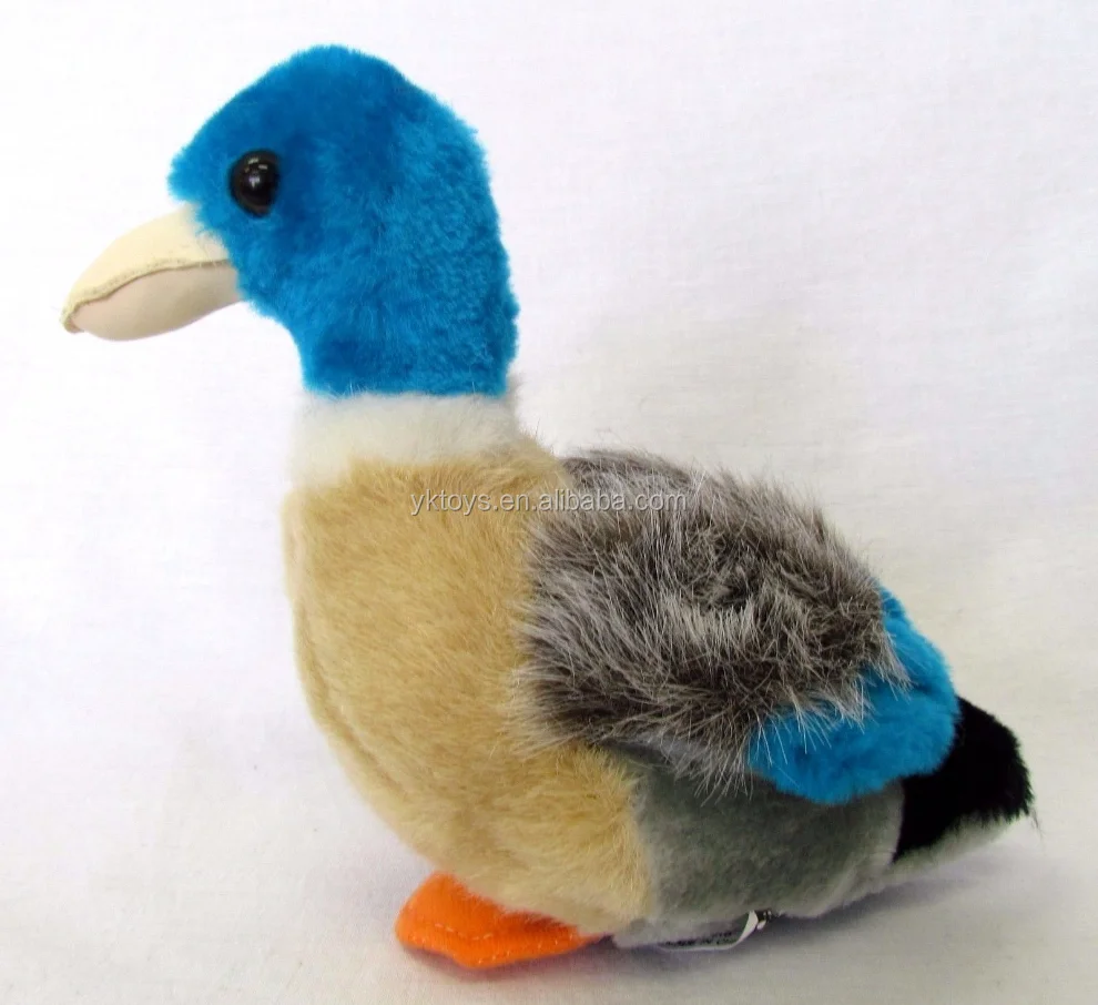 blue duck stuffed animal