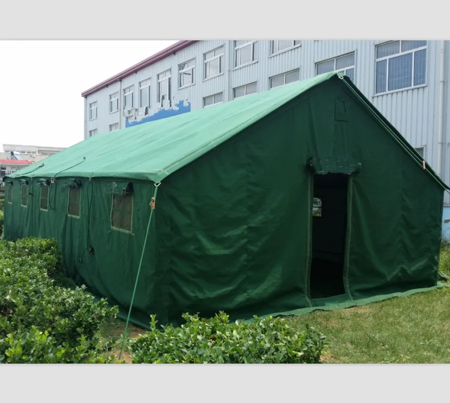 Military Waterproof Camouflage Canvas Fabric Tent - Buy Military Tent ...