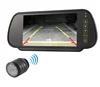 wireless Reversing Monitor 7 Inch Digital Screen waterproof 28 IR rear view backup Camera System for Bus Trailer RV boat