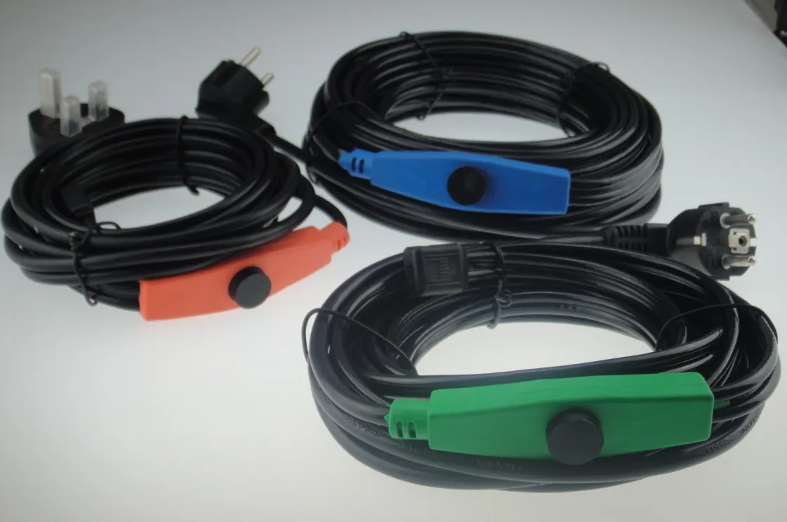 pipe heating cable with three color