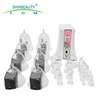 Woman use vacuum suction pump / vacuum butt lifting machine buttocks breast enlargement