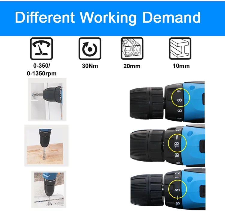 Dinli Hand Tool 12v Spindle Lock Cordless Drill Buy International Standard Liion Battery