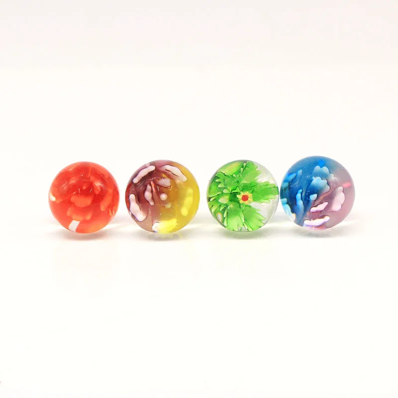 25mm Handmade Lampwork Glass Flower Marbles Wholesale Glass Marbles For Sale Buy Lampwork