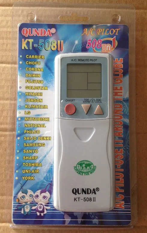 Universal Air Conditioning Remote Control for Air Condition Hot Selling High Quality Factory Supply AC Remote Control