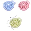 Mini-foldable and retractable silicone long neck funnel oil kettle for home kitchen