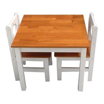 solid wood childrens table and chairs