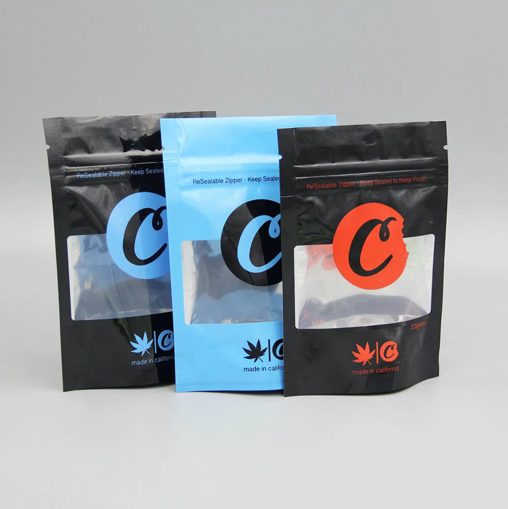 7g 28g Smell Proof Child Proof Cookies Weed Packaging Mylar Bags/weed