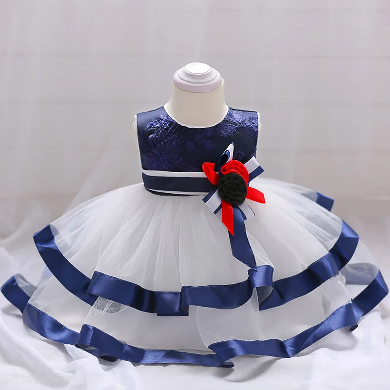 blue colour dress for baby girl