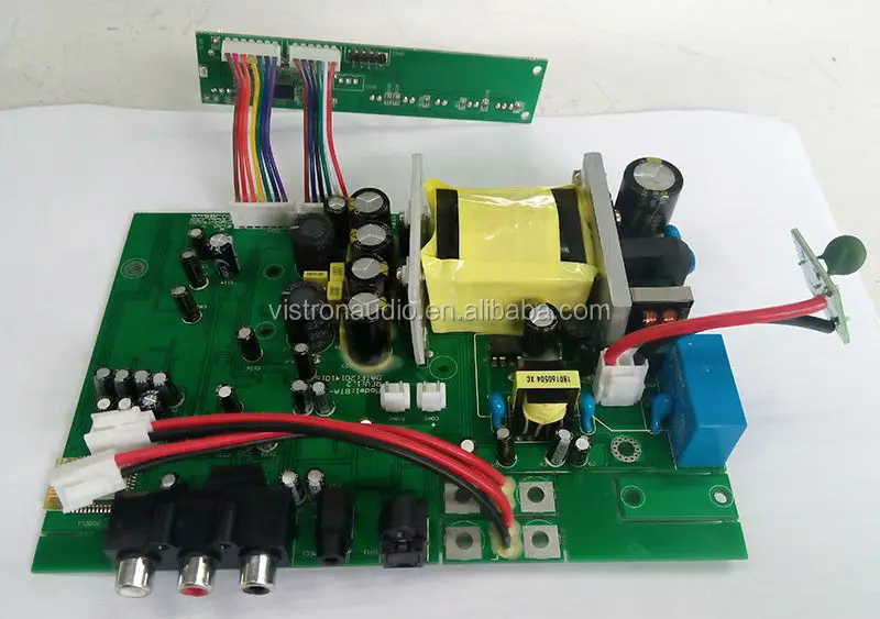 2.1 Channel Stereo Amplifier with 50W RMS and 200W Max Output HiFi Receiver for Home Audio