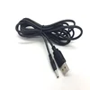 Customized USB Power Plug USB 2.0 to DC 3.5 mm/1.35 mm DC Power Cable