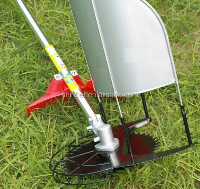 Small Portable Petrol Cow Animal Feed Field Grass Cutting Machine For