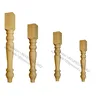 Furniture Parts decorative wood furniture legs kitchen island table legs coffee table legs
