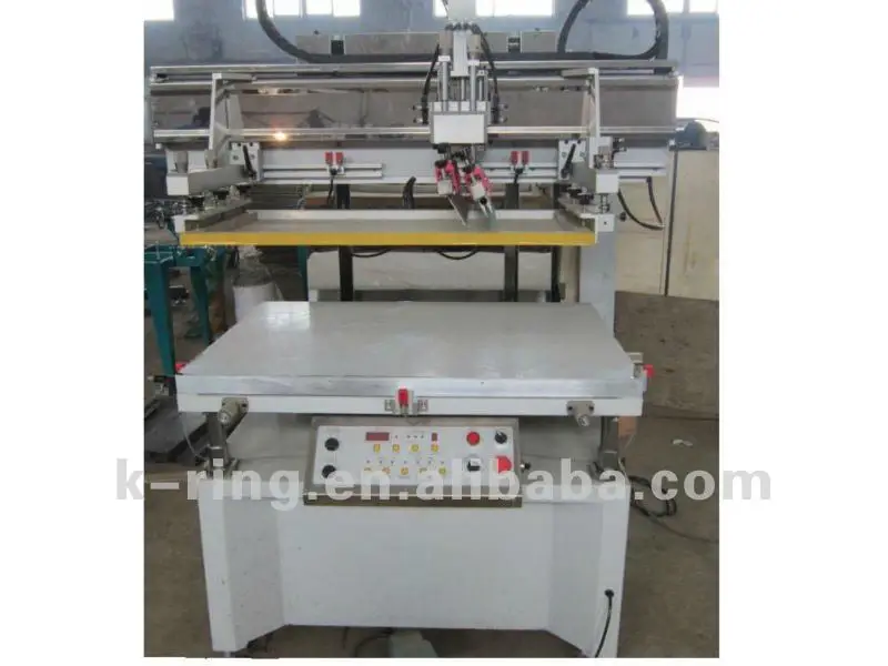 Semi automatic screen printing machine