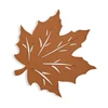 Shangyi Fashion maple leaf drink cup mat set table decor felt coaster