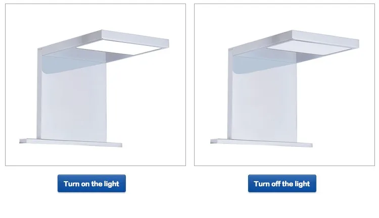 LED under cabinet lights for kitchen lights led closet lamp 3w aluminum indoor wall lamp under cabinet led light