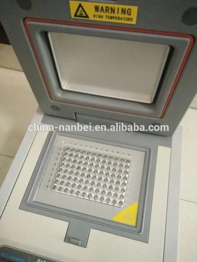 Analytical gradient digital dna testing pcr machine