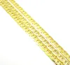 10K Yellow Gold Solid Skinny Mariner Link Chain