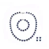set-167 Xuping Mexican style dark blue zircon women Jewelry Set