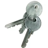 Hyland OEM blank door keys for door locks, Brass material normal key, square and round head