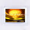 Acrylic wall mounted sandwich photo frame
