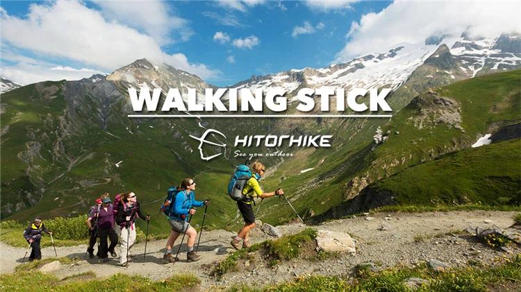 hitorhike 3k carbon fiber walking sticks trekking poles