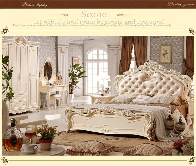 four door wardrobe antique European whole wardrobe French bedroom furniture wardrobe p10176