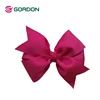 Design Patterns Colorful Flowers, Customer Size Grosgrain Ribbon Hair Bow