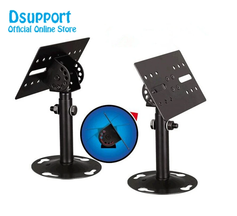 (1pair) Professional Tilting Speaker Bracket Ceiling Mount Speaker Hanger Wall Mount Holder