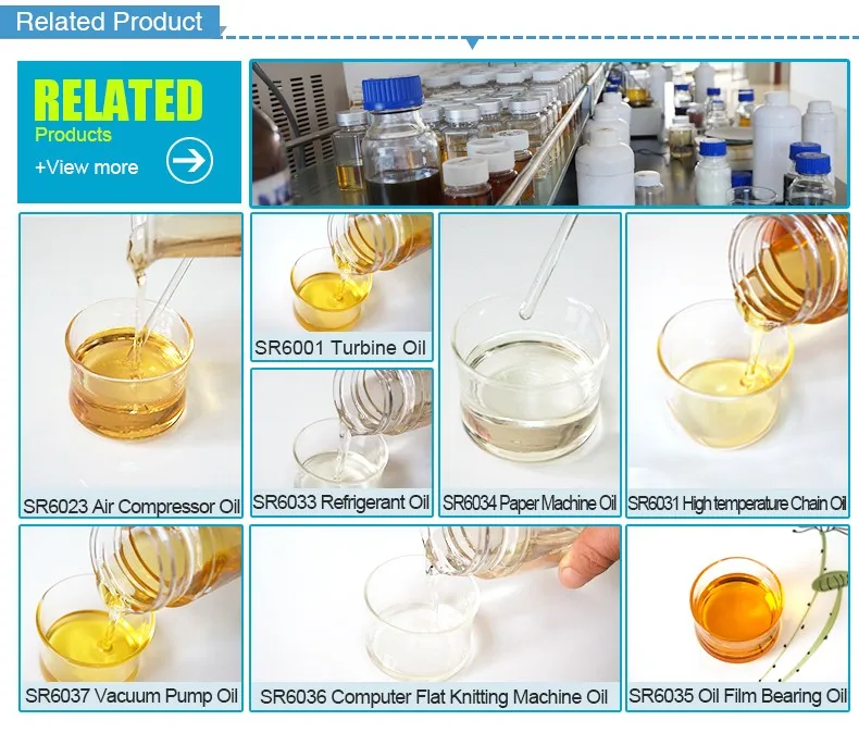 Sr6012 Steam Heat Transfer Oils Complex Additive Lubricant Additives