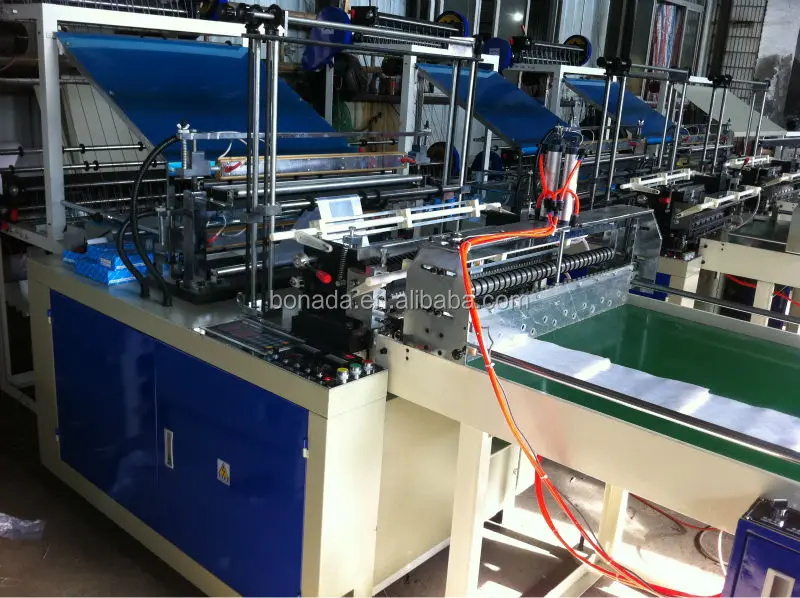 New! Plastic Shopping Bag Making Machine/hdpe Vest Tshirt Shopping Bag