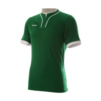 green and white football shirts