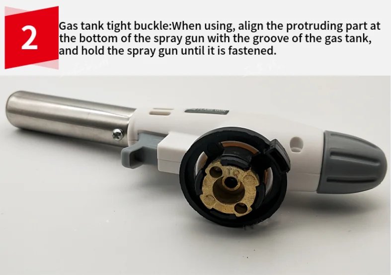 920 High Quality Gas Welding Torch Lighter Gas Torch Flamethrower Gas