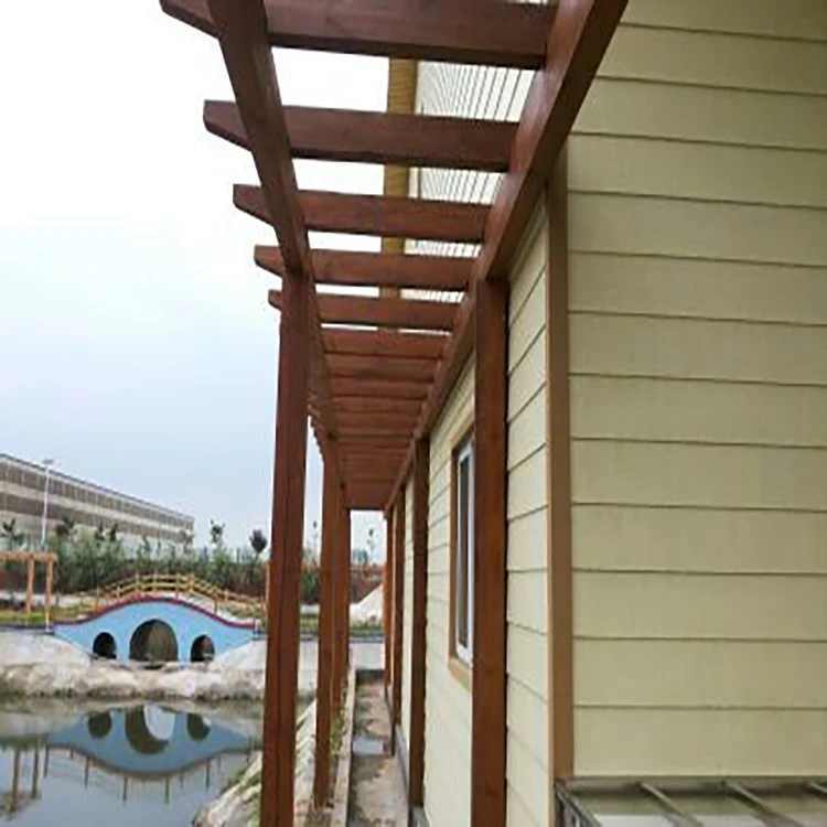 High Strength Hot Dip Galvanized Prefabricated Light Stainless Steel Frame American Style Villa Design