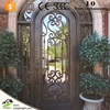 Arch Top Single Front Wrought Iron Door For House