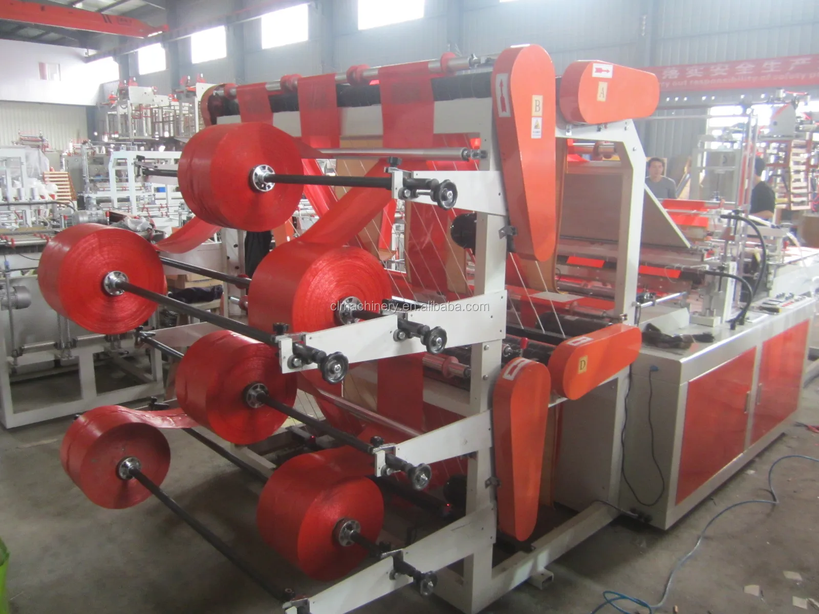 Sixline Plastic Shopping Bag Making Machine Buy Plastic Shopping Bag