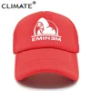 CLIMATE Eminem Rap Music Summer Cool Trucker Caps 2017 Free Style The King of HipHop Cool Baseball Mesh Net Trucker Cap Hat