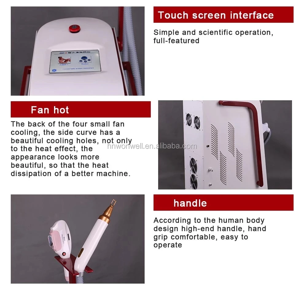 Ssr Opt Ipl Hair Removal Machine For Nape / Naveal / Around Nipples