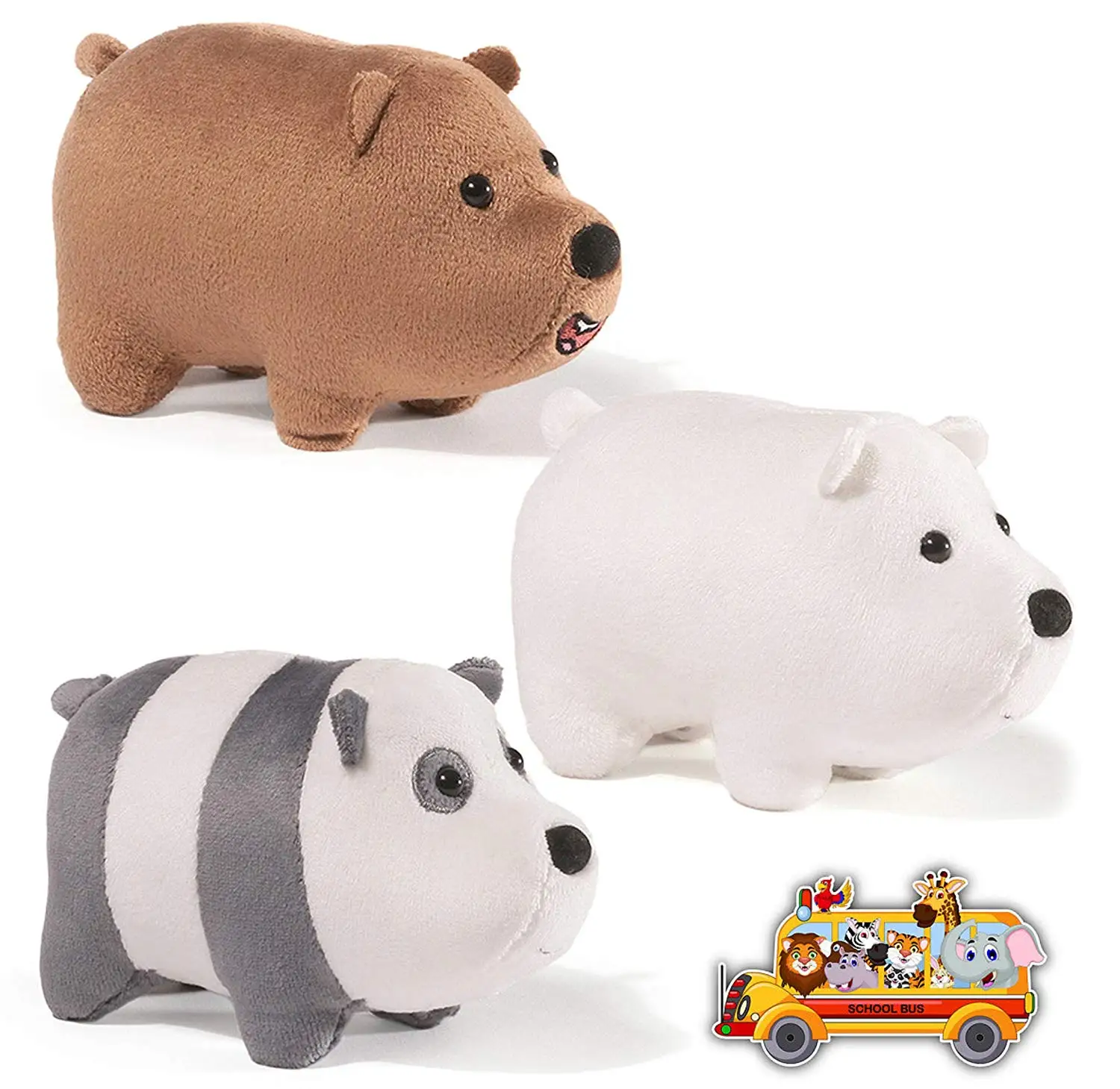 gund we bare bears standing plush