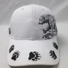 complicated 100% cotton 6 panels bear embroidery caps