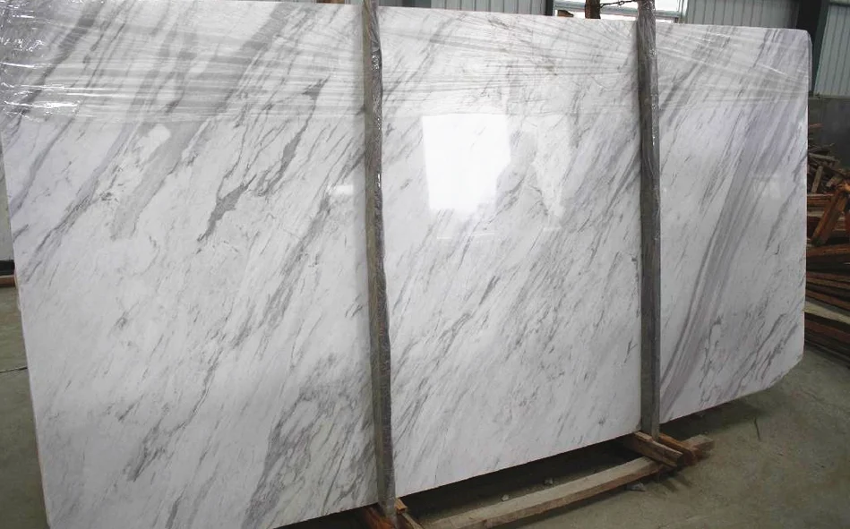 polished volakas white marble price